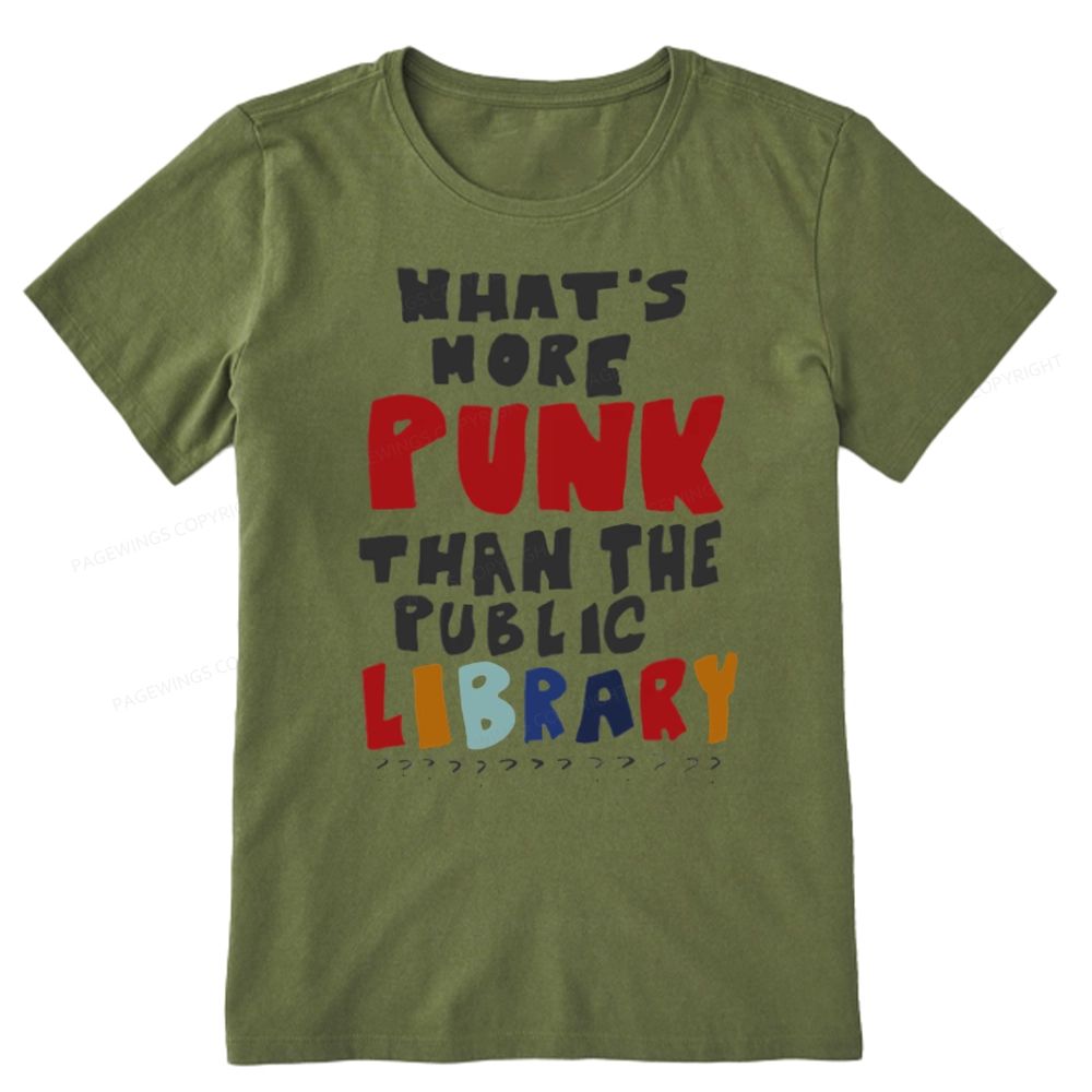 Pagewings What's More Punk Than The Public Library Unisex Classic T-shirt