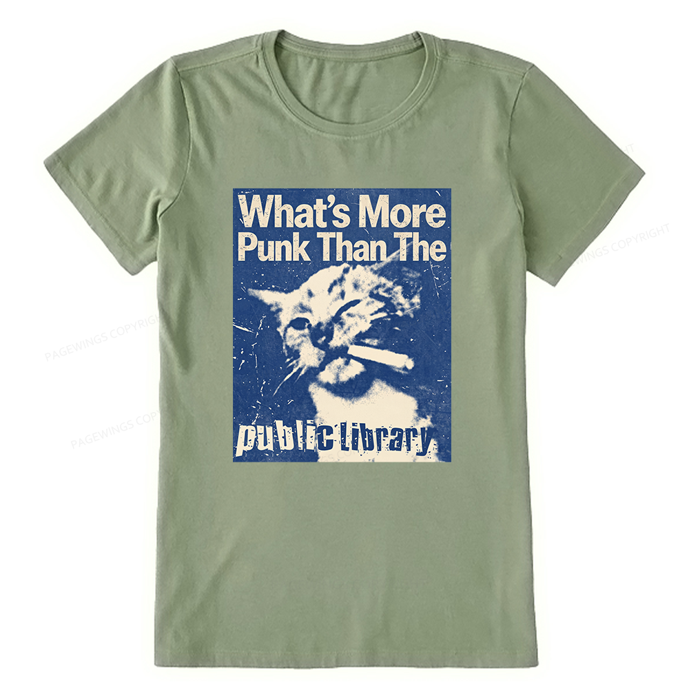 Pagewings What's More Punk Than The Public Library Unisex Classic T-shirt