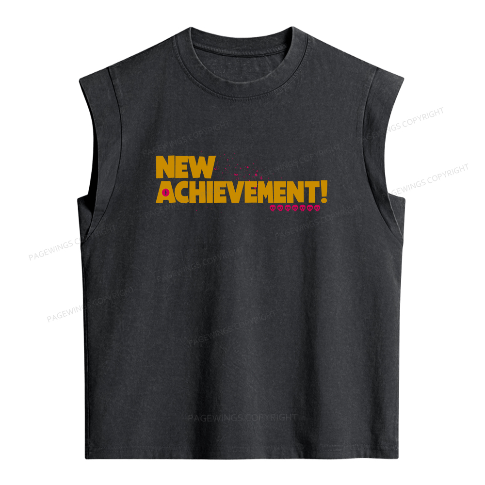 Pagewings New Achievement Women's Washed Tank Top