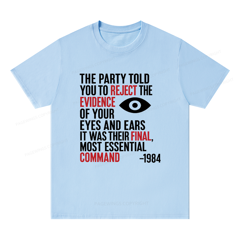 Pagewings Dystopia Quote Unisex Classic T-shirt