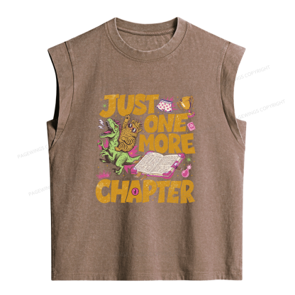Pagewings One More Chapter Women's Washed Tank Top