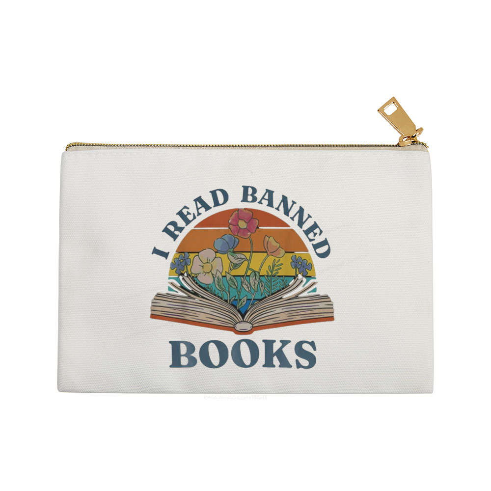 Pagewings I Read Banned Books Pouch