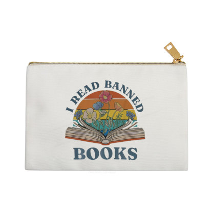 Pagewings I Read Banned Books Pouch