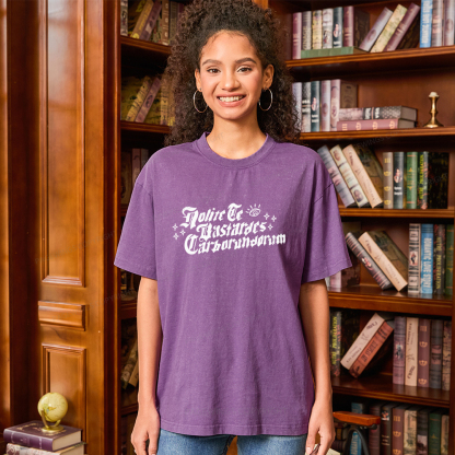 Pagewings Don't Let the Bastards Grind You Down Unisex Washed T-shirt