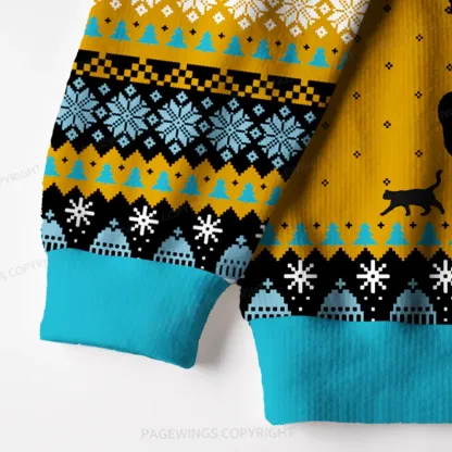 Pagewings You Haven't Read That Book Yet Unisex Ugly Knit Sweatshirt
