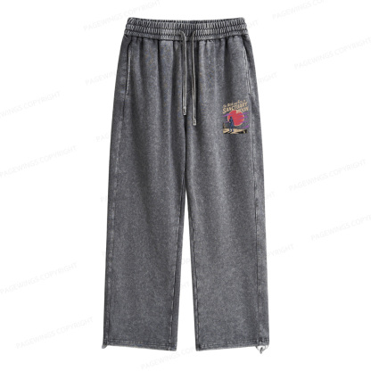 Pagewings The Rise And Fall Of Sanctuary Moon Unisex Washed Sweatpants