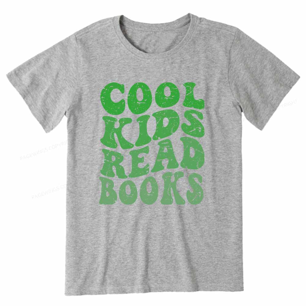 Pagewings Cool Kids Read Books Unisex Classic T-shirt