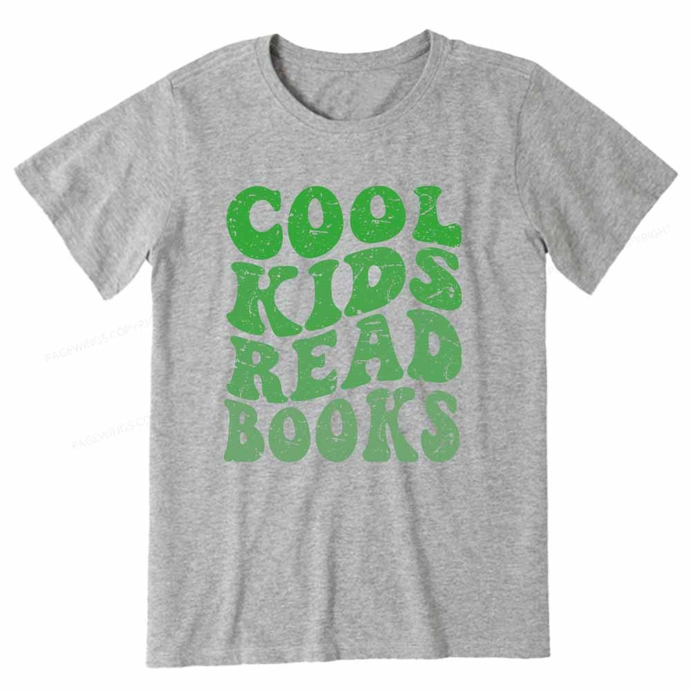 Pagewings Cool Kids Read Books Unisex Classic T-shirt