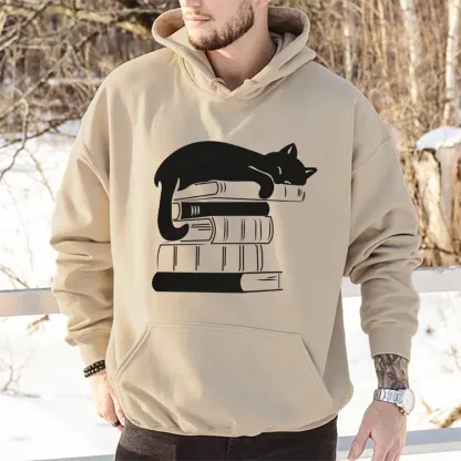 Pagewings Books And Cats Unisex Classic Hoodie