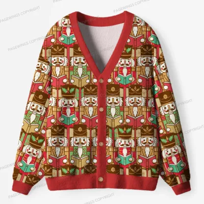 Pagewings Cozy Reading Unisex Ugly Cardigan Sweaters