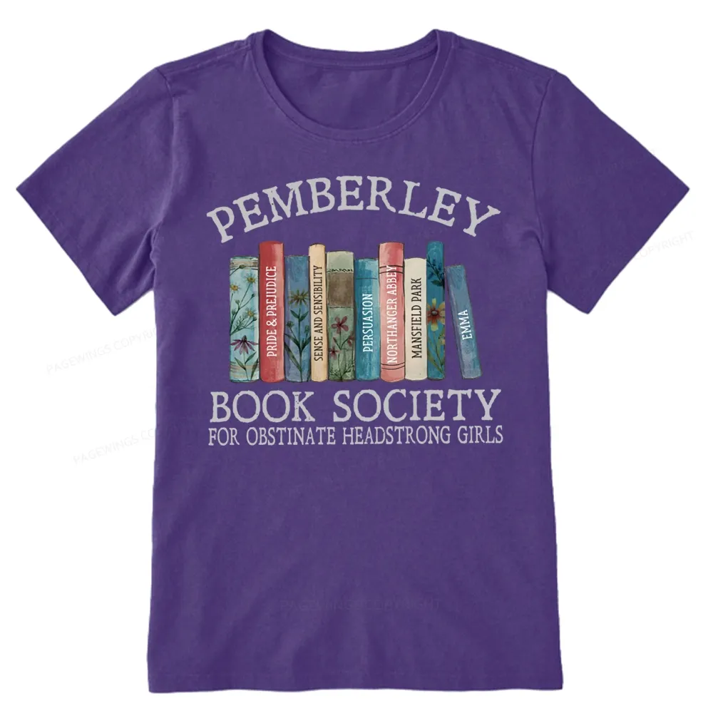 Pagewings Pemberley Book Society Unisex Classic T-shirt