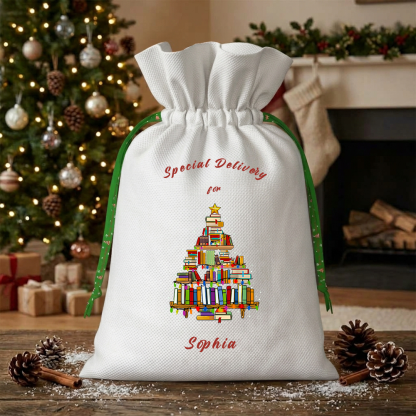 Pagewings Personalized Christmas Tree Christmas Santa Sack