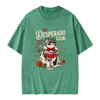 Pagewings The Desperado Club Unisex Washed T-shirt