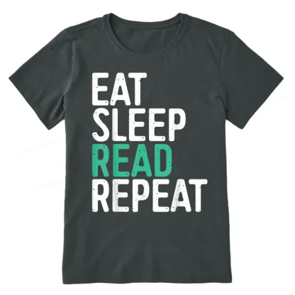 Pagewings Eat Sleep Read Repeat Unisex Classic T-shirt