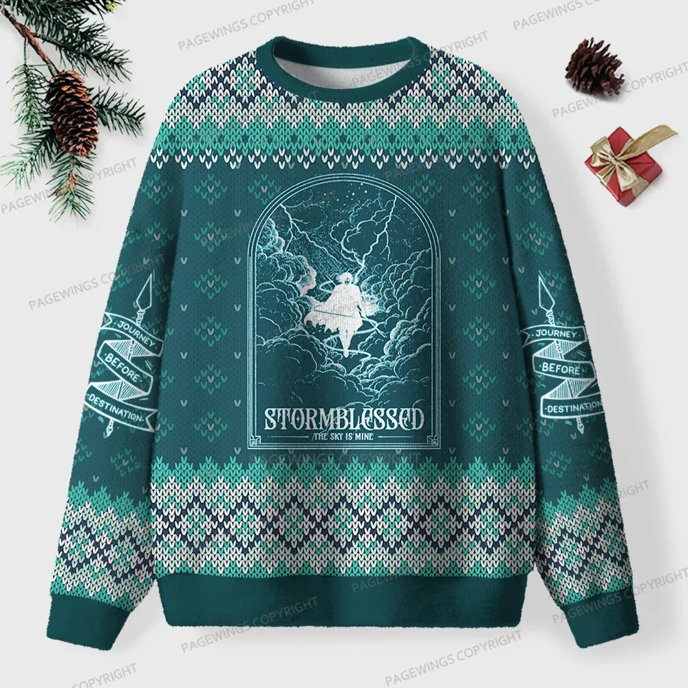 Pagewings Stormblessed Unisex Ugly Knit Sweatshirt
