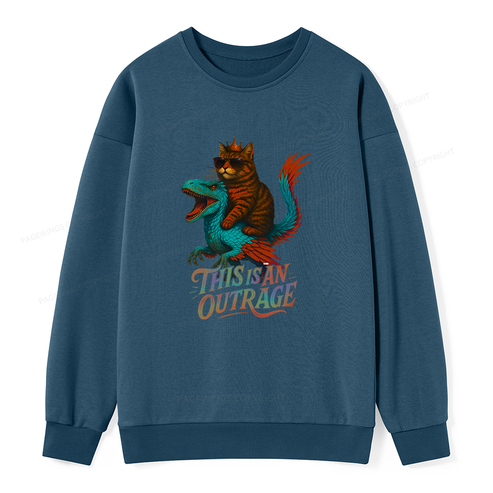 Pagewings Vintage Book Lover Princess Unisex Classic Sweatshirt