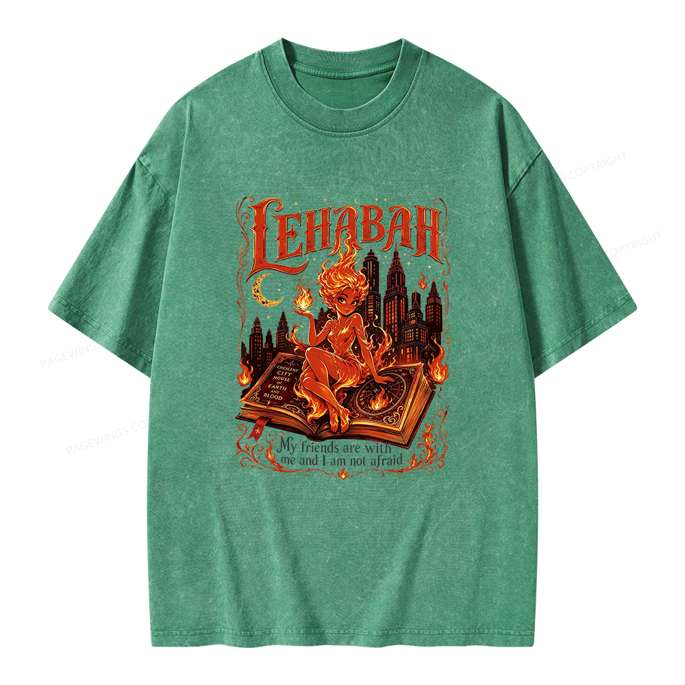 Pagewings Light It Up Unisex Washed T-shirt