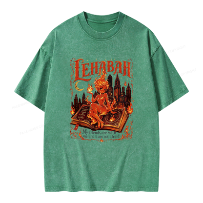 Pagewings Light It Up Unisex Washed T-shirt