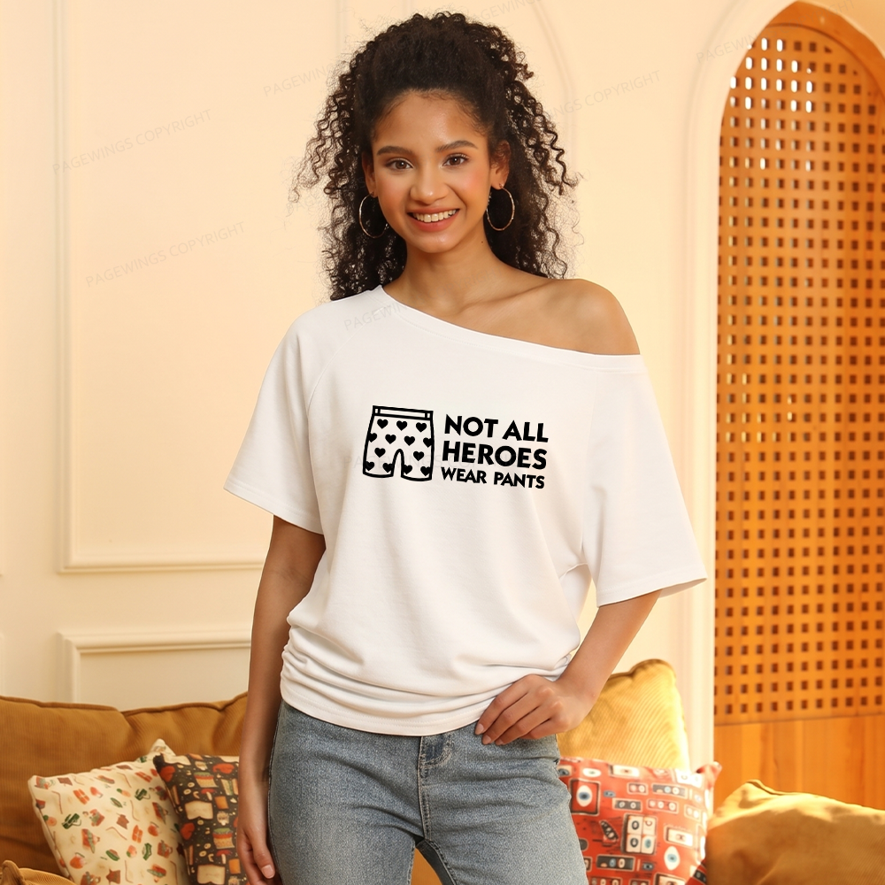 Pagewings Sci-Fi Book Lover Women Off Shoulder T-shirts