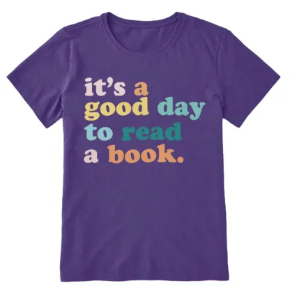 Pagewings It’s a Good Day to Read a Book Unisex Classic T-shirt