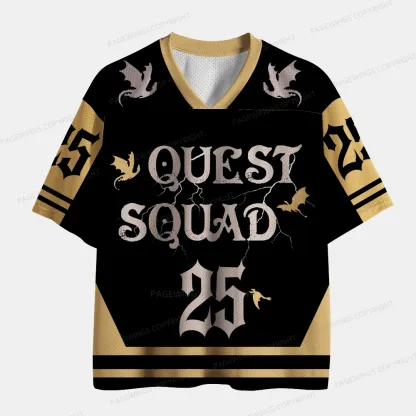 Pagewings Quest Squad Unisex Mesh Jersey