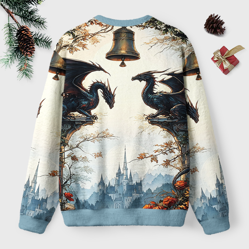 Pagewings Fantasy Bookish Unisex Ugly Light Knit Sweatshirt
