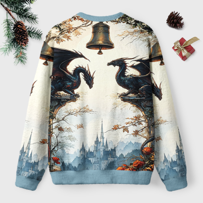 Pagewings Fantasy Bookish Unisex Ugly Light Knit Sweatshirt