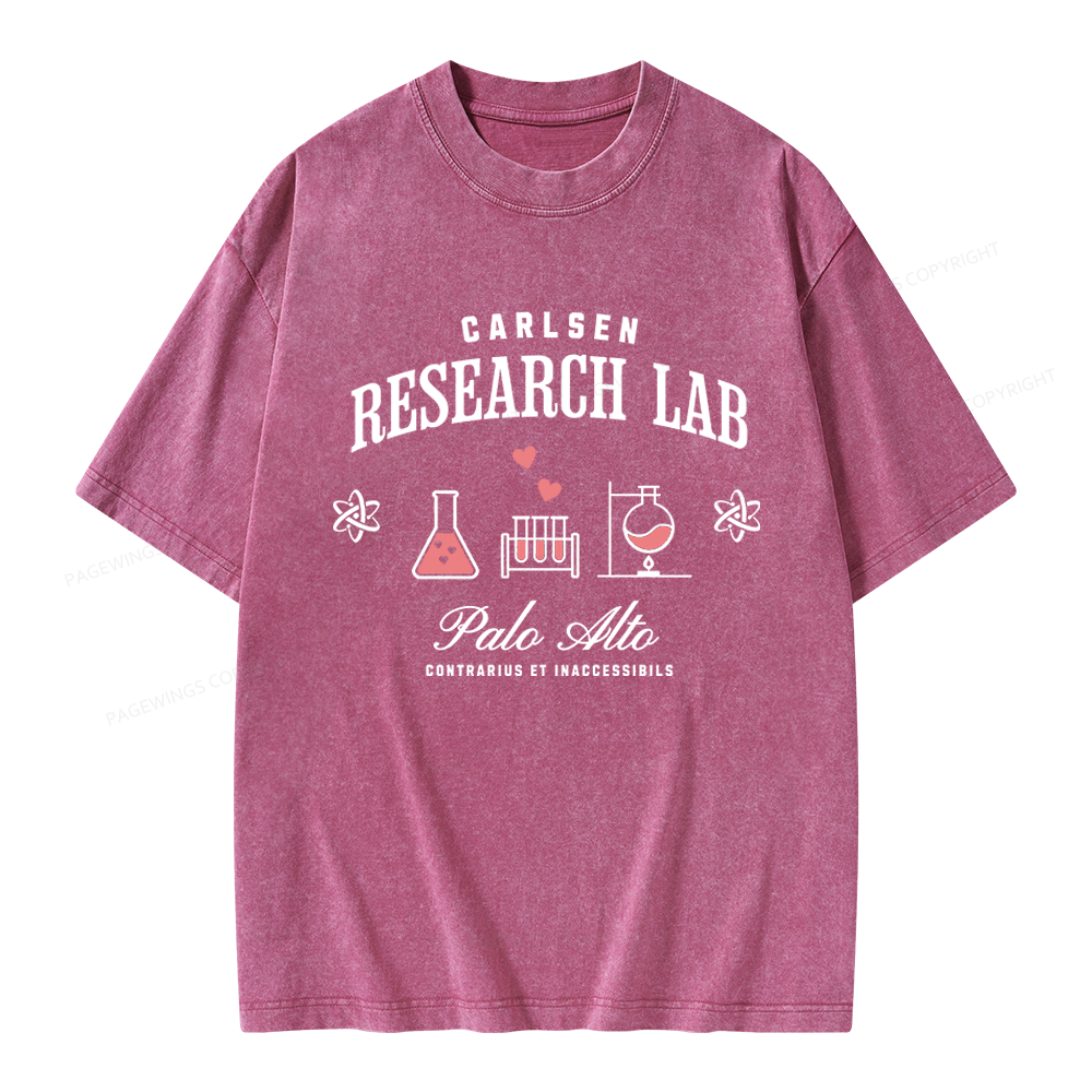 Pagewings Romance Readers Unisex Washed T-shirt