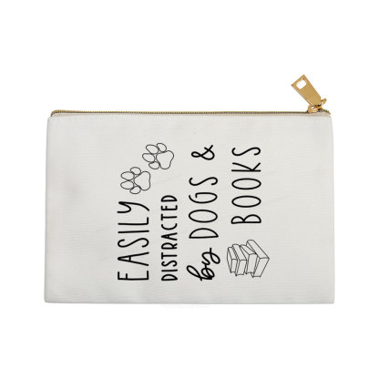 Pagewings Dogs And Books Pouch
