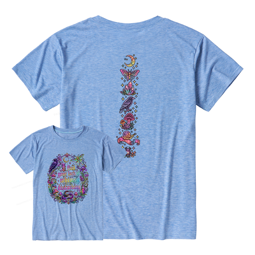 Pagewings I Find Your Lack Of Whimsy Unisex Heather T-Shirt