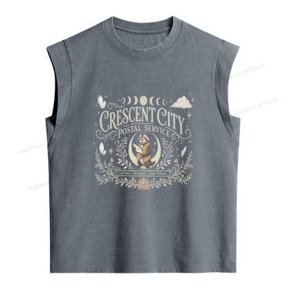 Pagewings Fantasy Reader Women's Washed Tank Top