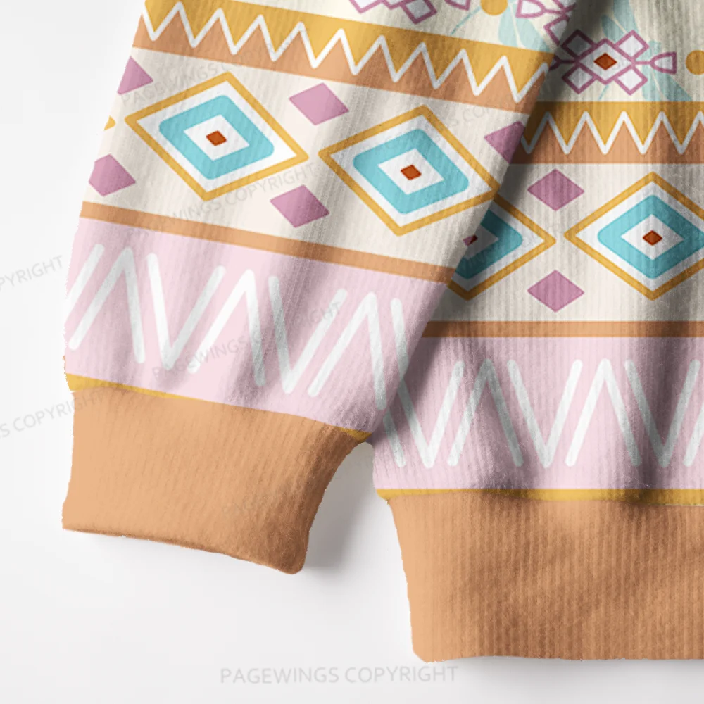 Pagewings Stars Hollow 1779 Connecticut Unisex Ugly Knit Sweatshirt