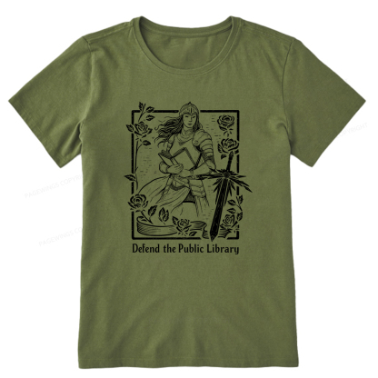 Pagewings Defend The Public Library Unisex Classic T-shirt