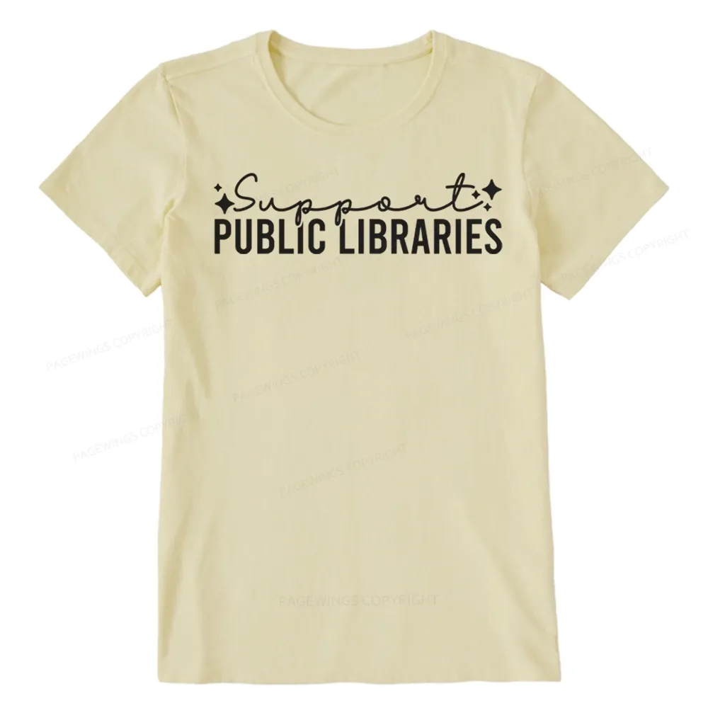 Pagewings Public Libraries Unisex Classic T-shirt