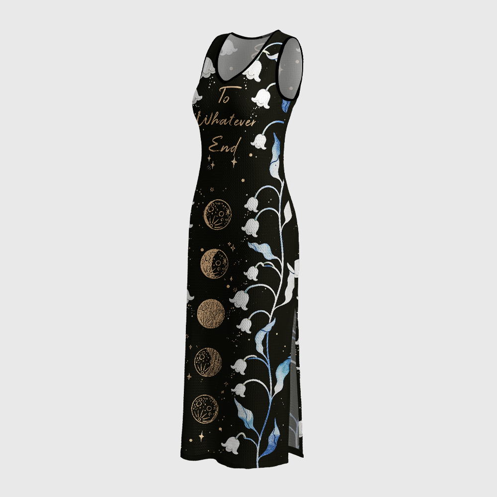 Pagewings To Whatever End Crochet Maxi Dress