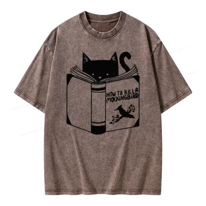 Pagewing How to Kill a Mockingbird Unisex Washed T-shirt