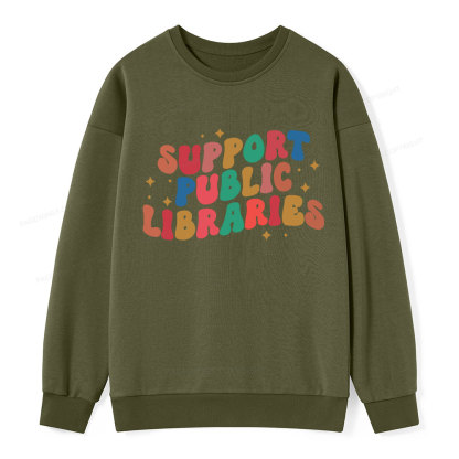 Pagewings Public Library Unisex Classic Sweatshirt