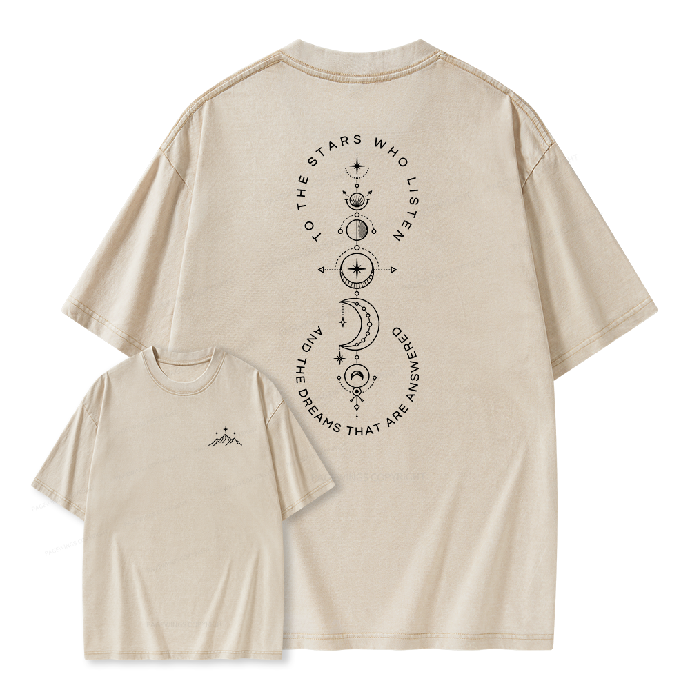 Pagewings Fantasy Lover Unisex Washed T-shirt