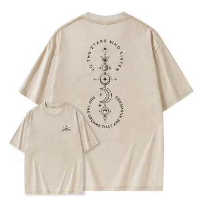 Pagewings Fantasy Lover Unisex Washed T-shirt