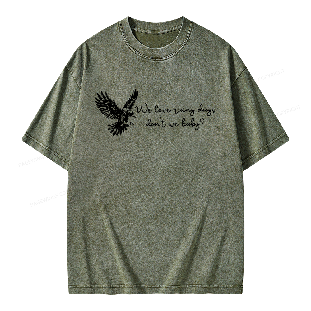 Pagewings Romance Book Nerd Unisex Washed T-shirt