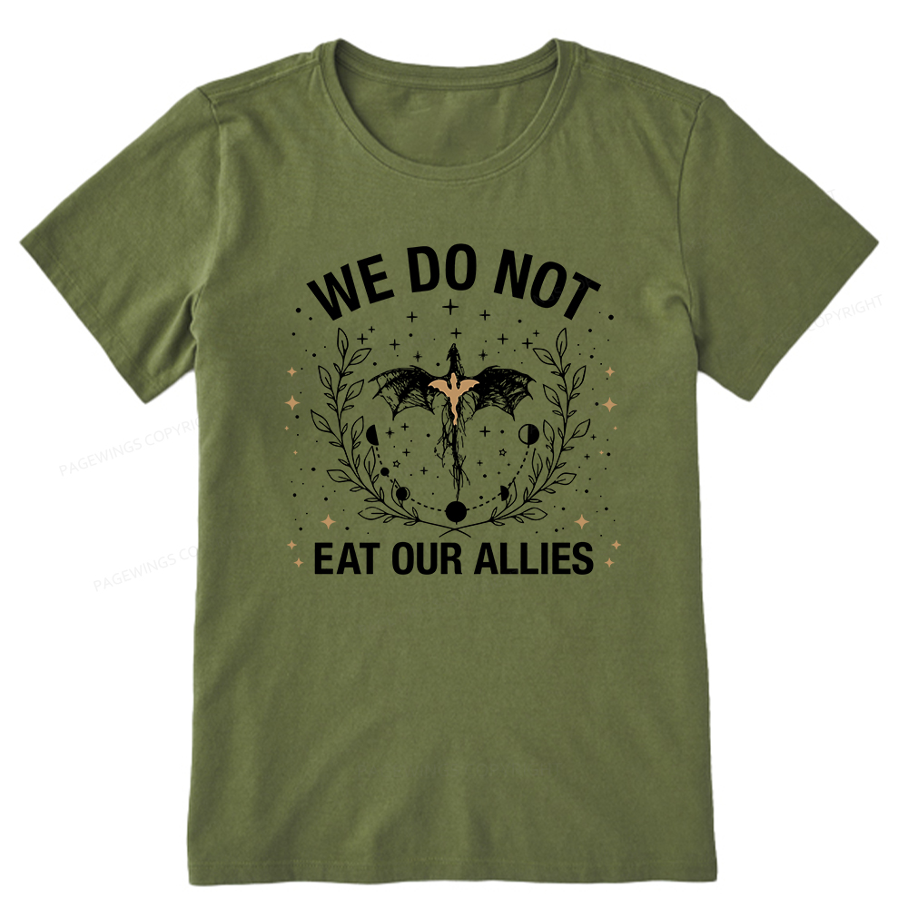 Pagewings We Do Not Eat Our Allies Unisex Classic T-shirt