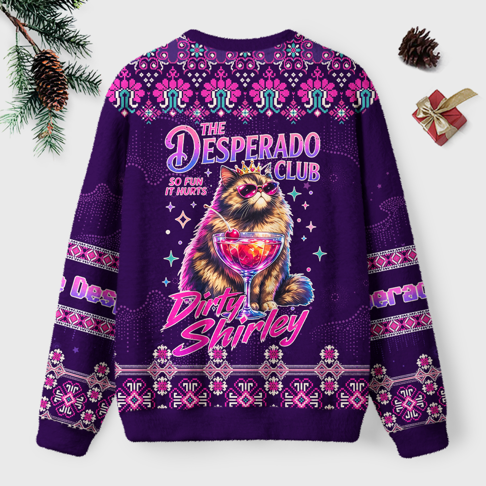 Pagewings Sci Fi Book Lover Unisex Ugly Light Knit Sweatshirt