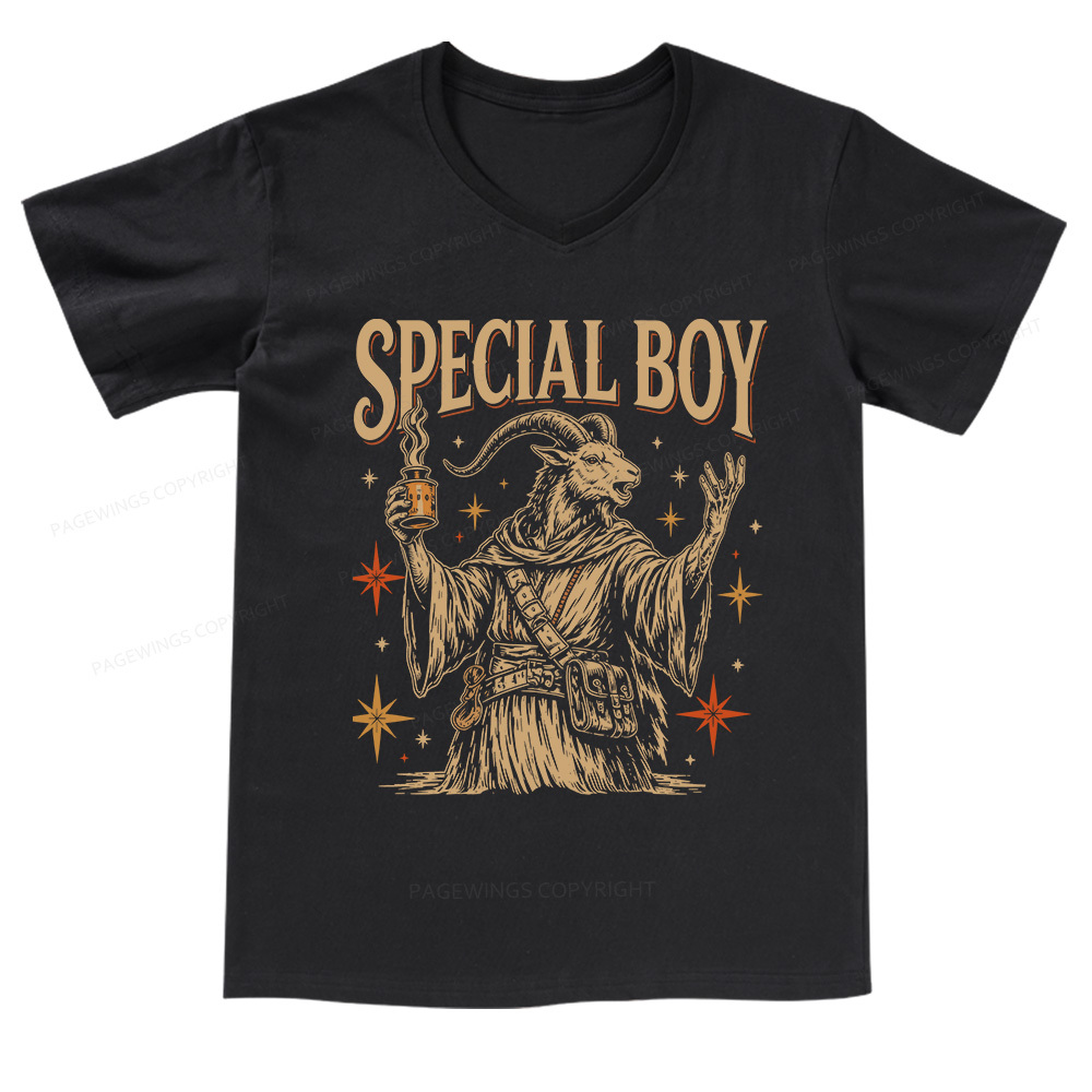 Pagewings Sci Fi Bookish V-neck T-shirt