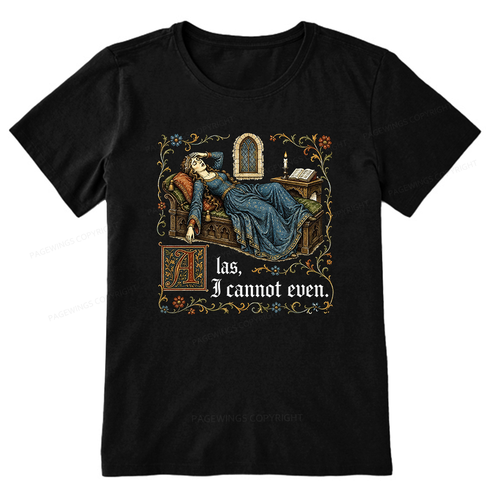 Pagewings Medieval Book Lover Unisex Classic T-shirt