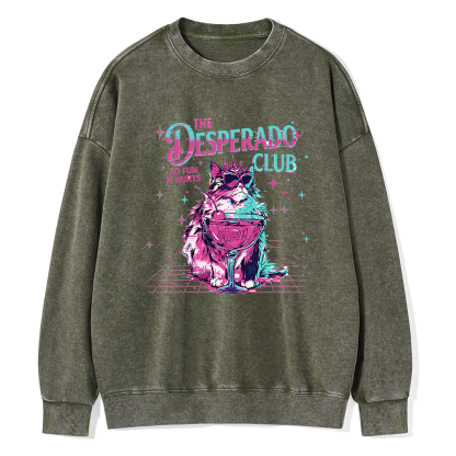 Pagewings Sci Fi Fan Unisex Washed Sweatshirt