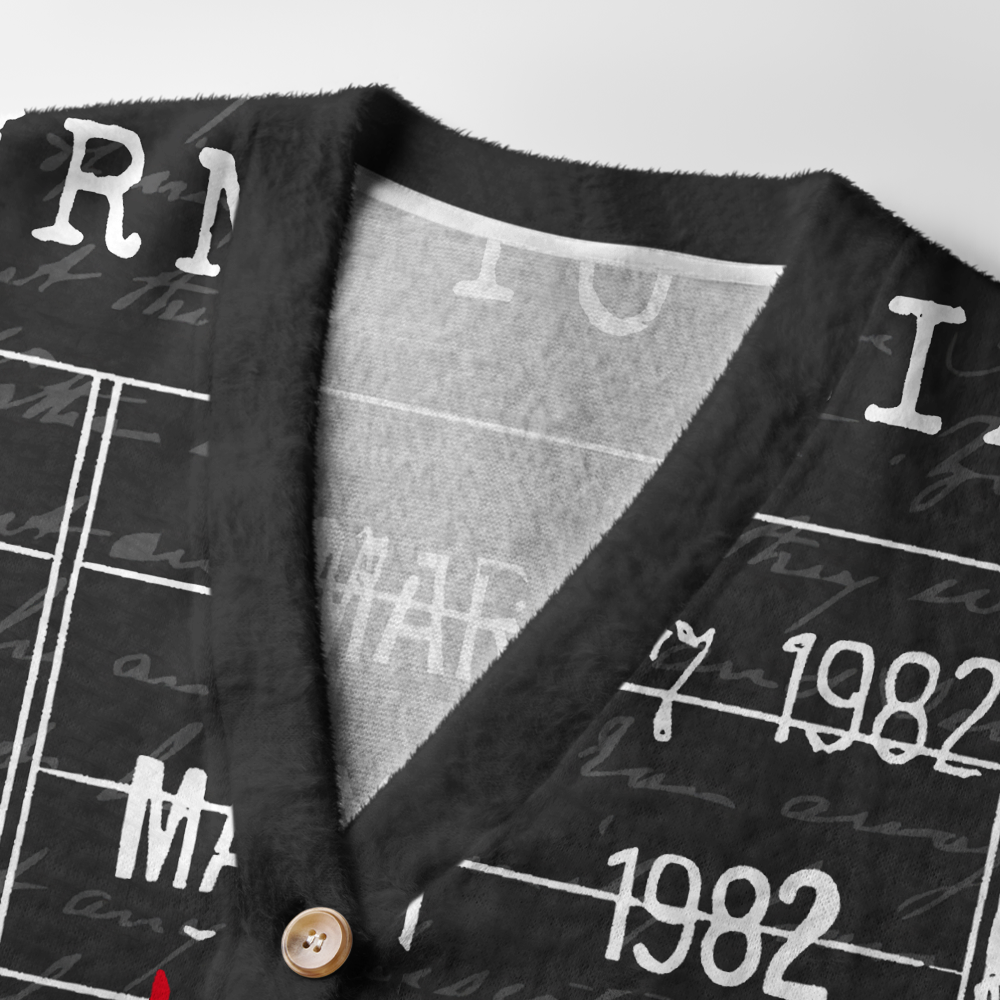 Pagewings Library Card Light Knit Unisex Cardigan Sweaters