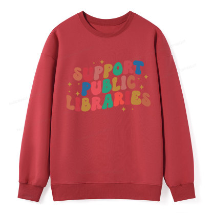 Pagewings Public Library Unisex Classic Sweatshirt