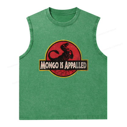Pagewings Mongo Is Appalled Unisex Washed Tank Top
