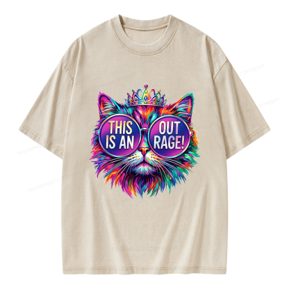 Pagewings Sci-Fi Book Lover Unisex Washed T-shirt