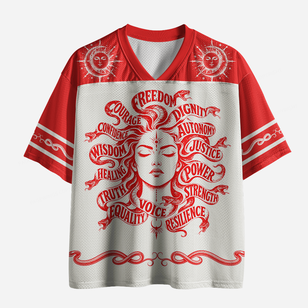 Pagewings Freedom Unisex Mesh Jersey